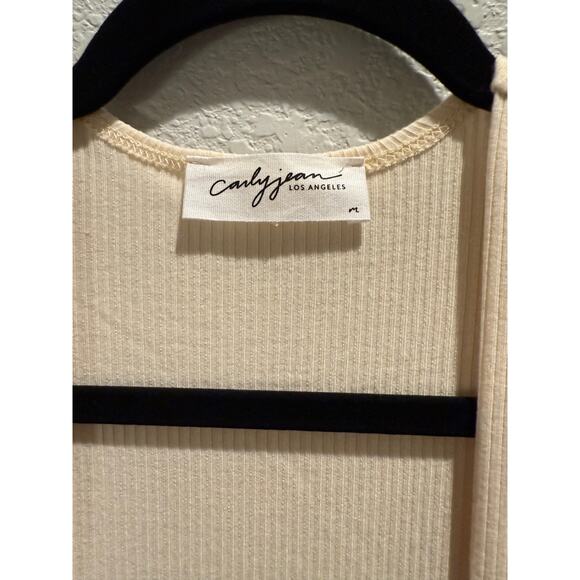CJ's Favorite Cardigan/Duster in Cream Size M - Picture 4 of 5